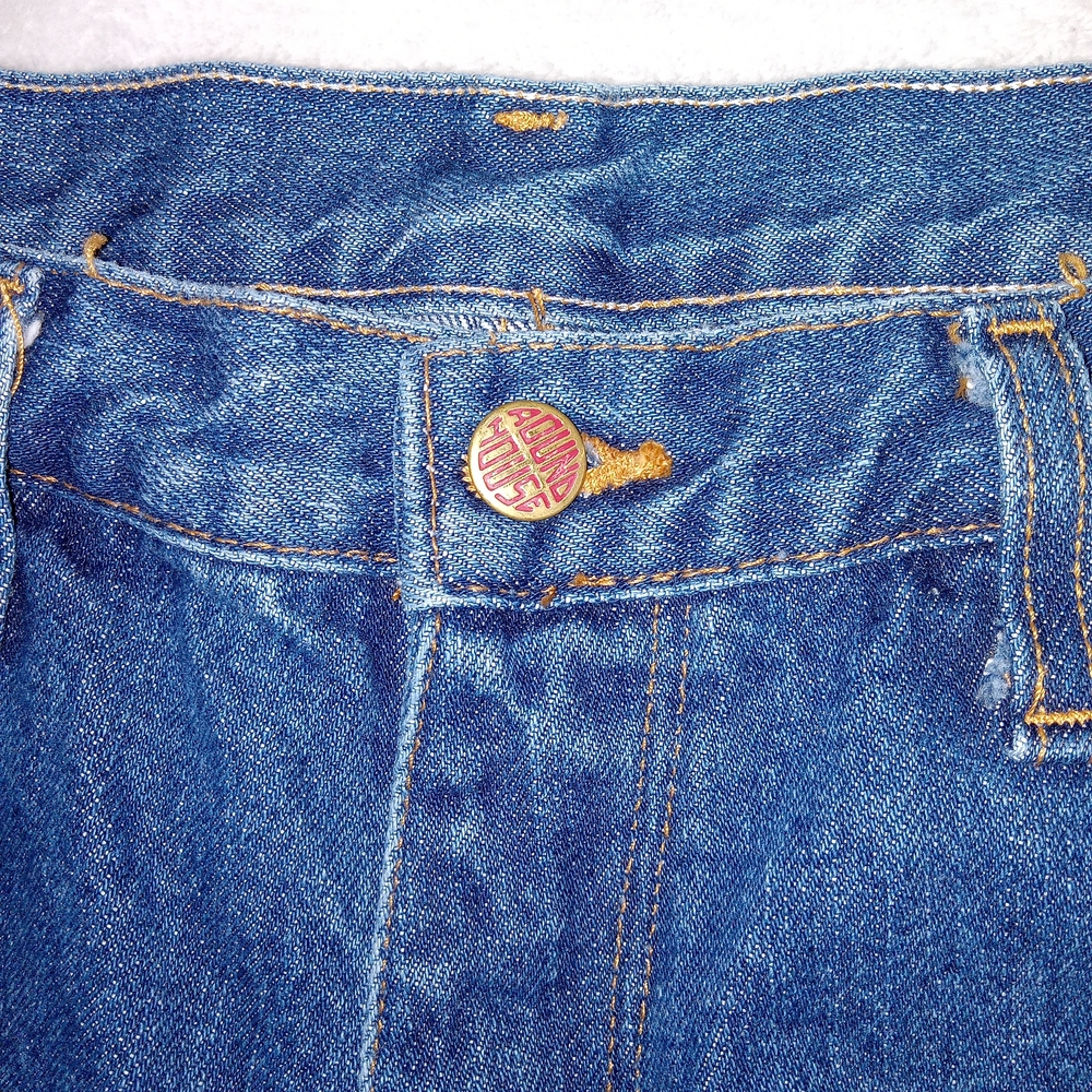 Round House Carpenter Jeans 36x30 Made In USA Blue Denim Work Pants NWT Utility - Picture 3 of 12